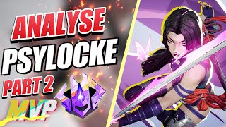 C'est l'heure d'analyser: ma Psylocke en GRANDMASTER. (part 2) GUIDE fr | Marvel Rival