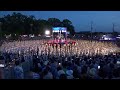 山鹿灯籠まつり　２０１７．８．１６（水）千人灯籠踊り。踊り手入場風景。チャンネル登録お願いします。