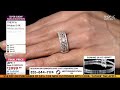 modani 14k gold pink u0026 white diamond ring size 7 1.30 ctw