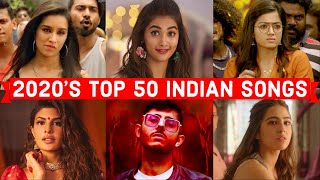 2020's Most Viewed Indian/Bollywood Songs on YouTube | Top 50 Indian Songs of 2020