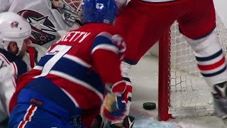 Pacioretty looks to have scored in OT but review would prove otherwise?