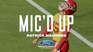 Patrick Mahomes Mic’d Up during Chiefs Training Camp: "Put the Donut Over the Cone!"