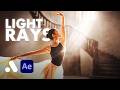 How to Make Realistic Light Rays in After Effects (No plugins)