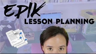 EPIK - Lesson Planning
