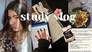 study with me do matury I jak się uczę by nie oszaleć!  ੈ✩‧₊˚ ˚ ༘♡ ⋆｡˚