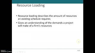 05 Resource Allocation Problem and Loading