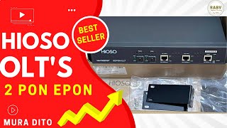 Start your small ISP business with HiOSO 2 PON EPON OLTs that are back IN STOCK| RABV SUPPLIES