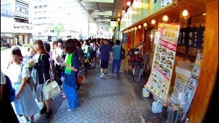 アクションカメラ 金沢 観光 西茶屋街・片町・香林坊・金沢21美 ・金沢駅：CAPマウント 自転車車載