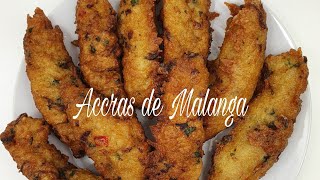 #19 Accras de Malanga (Haïti), Acras Vegan, taro root fritters, Resèt akras ayisyen, 2/2