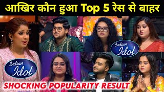 Latest Top 5 Popularity New Result Indian Idol Season 15 | Indian Idol 2024 Today Episode