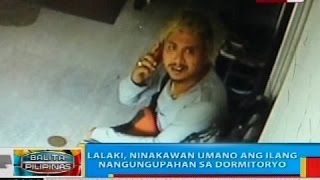 BP: Lalaki, ninakawan umano ang ilang nangungupahan sa dormitoryo