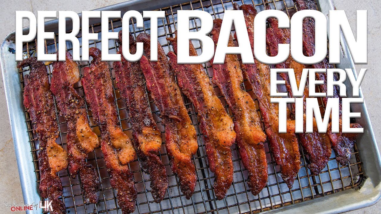 The Best Way To Cook Perfect Bacon | SAM THE COOKING GUY 4K - YouTube