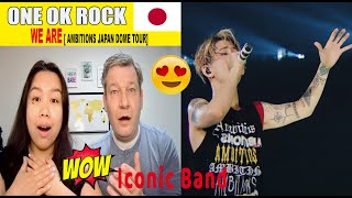 ONE OK ROCK - We are [Official Video from AMBITIONS JAPAN DOME TOUR] |Dutch couple REACTION