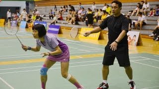 OPEN 40 XD 莊進德/楊瑞珠 vs ONG EWE HOCK王友福/LIU YUAN(2013 Morning Cup清晨盃)