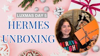 Luxmas 2024 🎄 Day 5 - Hermes unboxing #2 + Bonus annual vision calendar | Gifts for him | Camochica