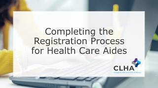 HCA Registration Renewal Walkthrough