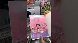 Sailor Moon Sanrio Character(Mini Clear File Collection)セーラームーンサンリオキャラクター(ミニクリアファイルコレクション)P1 #shorts