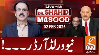 LIVE With Dr. Shahid Masood | New World Order! Prof. Sami Al-Arian | Mushahid Hussain Syed | 2 Feb25