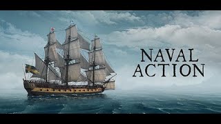 Naval Action Bataille d'après flag contre les anglais