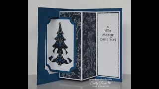 Pop-Out Swing Fold Card With Peaceful Garden Designer Series Paper!