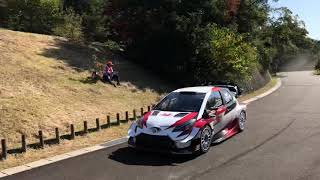 セントラルラリー愛知/岐阜2019  SS10 トヨタヤリスWRC