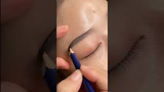 طريقه رسم الحواجب بسهوله #makeup #مكياج