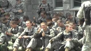 USMA West Point March Back of New Cadets in Class of 2011