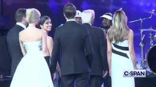 Trump joins Village People for YMCA dance at Inaugural Ball (1-20-2025)