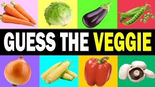 Guess The Vegetable Quiz | Test Your Veggie Knowledge 🌶️ 🥕 🥬