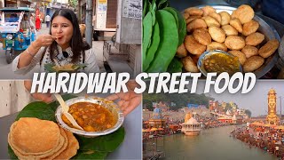 Best HARIDWAR Street Food | Aloo Puri, Malai Doodh, Kachori, Magic Chaat & More