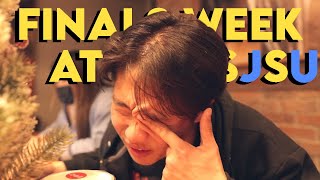 A Week in My Life of My First College Finals at SJSU