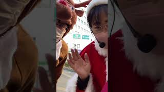 12/24クリスマスコスプレ街宣西新井駅ショートバージョン　ライブ配信したいなぁ