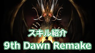 9th Dawn Remake スキル紹介