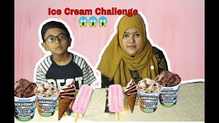 Brother VS Sister | Ice Cream | Challenge