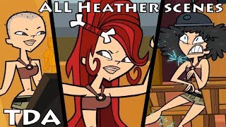 Total Drama Action ALL Heather scenes HQ