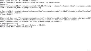 5 Installing Angular with the CLI