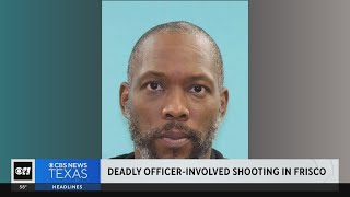 Texas Rangers investigating deadly officer-involved shooting in Frisco