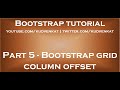 Bootstrap grid column offset