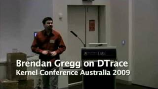 Brendan Gregg on DTrace