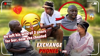 Making couples switching phones for 60sec 🥳 🥳 SEASON 3 🇿🇦SA EDITION | EPISODE 203 |