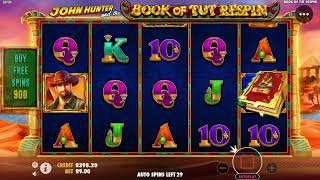 100x SPINS BONUS HUNTING SESSION! - BOOK OF TUT RESPIN! - HOLLYWOODBETS!