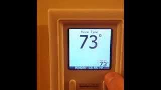 Evolution Control Thermostat Weird Behaviour