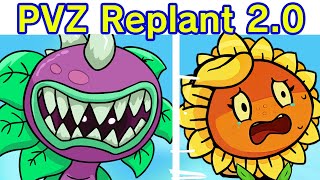 Friday Night Funkin' VS Plants vs Zombies Replanted 2.0 FULL WEEK 2 (FNF Mod/Hard) (PVZ Heroes)