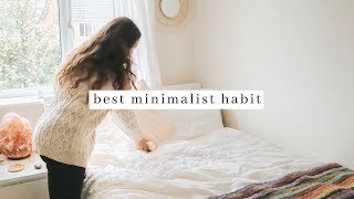 the best minimalist habit ~ how to habit stack