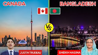 কানাডা বনাম বাংলাদেশ !! অর্থনীতিতে কোন দেশ সেরা ? Bangladesh vs Canada Economic Comparison 2020 |