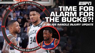 Alarm Bells For The Bucks? + Julius Randle Injury Update | The Hoop Collective