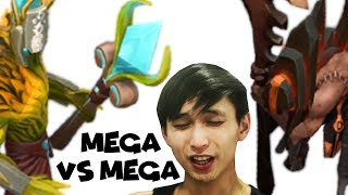 Mega Creeps vs Mega Creeps