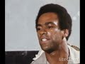 huey p. newton speaks at a 1970 news conference