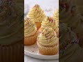 Fluffy Vanilla Cupcakes | Bakery Style 🧁