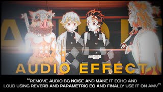 MAKE AN AMV WITH AUDIO VOICEOVER | AFTER EFFECTS AMV TUTORIAL